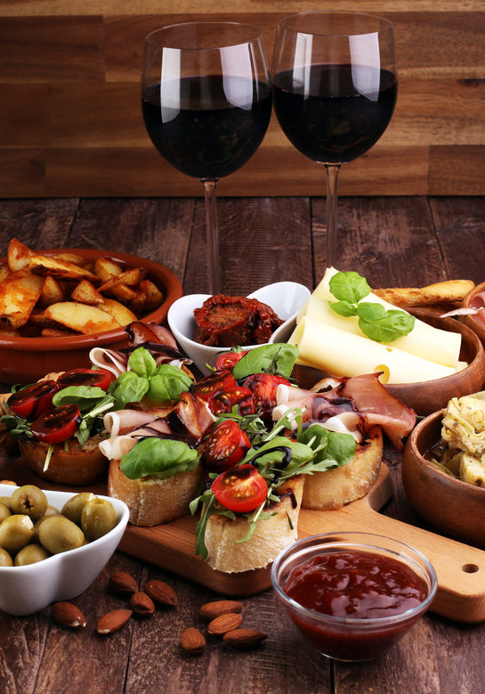 Italian Medley - Salumi - Cheese- Veggies & Wine